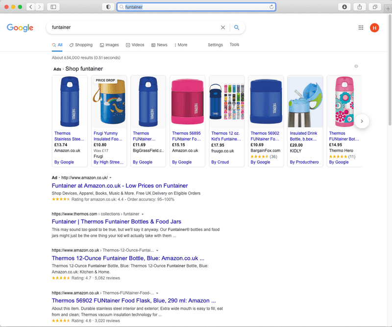 Search results for funtainer