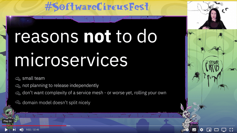 software circus video