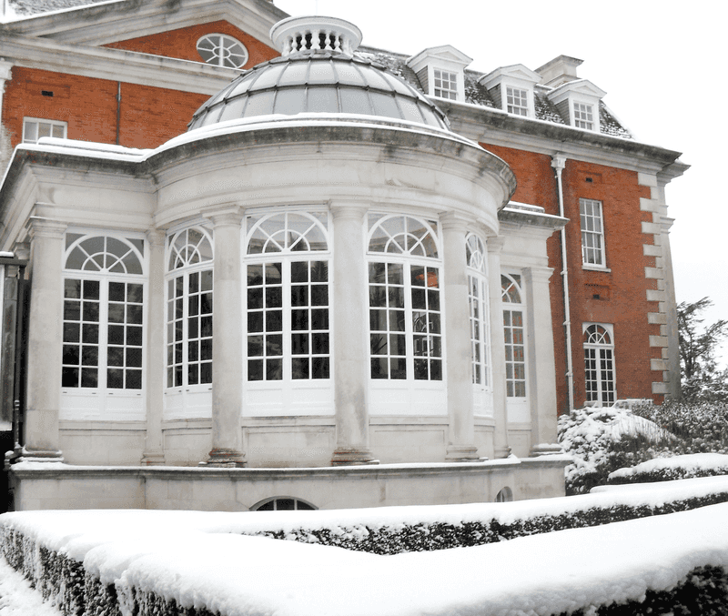 Hursley house garden room